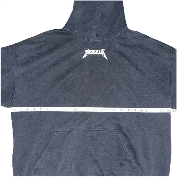 Kanye West Yeezus Tour Hoodie - XL 2015 Los Angeles check photos for damaged - Picture 4 of 7